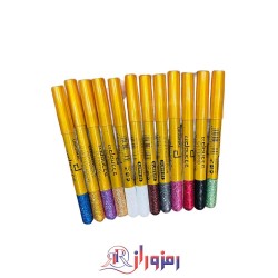مداد گلیتری لب و چشم دوسه پک 12 عددی